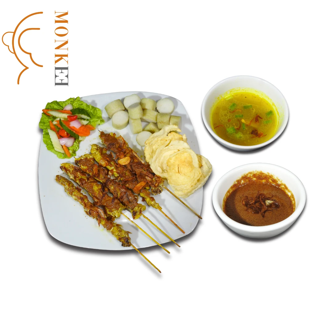 Foto Sate Ayam Lontong